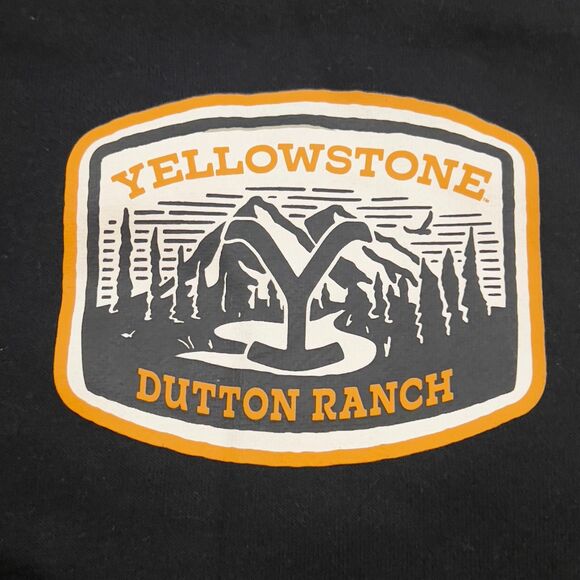Yellowstone Dutton Ranch Full Snap Varsity Colorblock Jacket - Men's Size XL - Picture 4 of 10